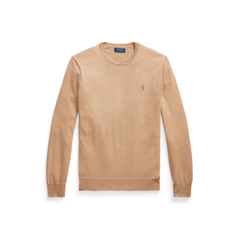 Polo Ralph Lauren Slim Fit Washable Wool Crewneck Sweater image number 2